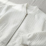 Quilted Bomber Jacket – Lightweight Zip-Up