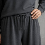 Turtleneck & Wide-Leg Trousers Two-Piece Set