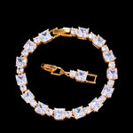 Gold Cube Bracelets - iLLUSIA