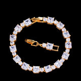 Gold Cube Bracelets - iLLUSIA
