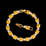 Gold Cube Bracelets - iLLUSIA