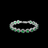 Heart Crystal Bracelets - iLLUSIA
