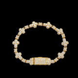 Clover Crystal Bracelet
