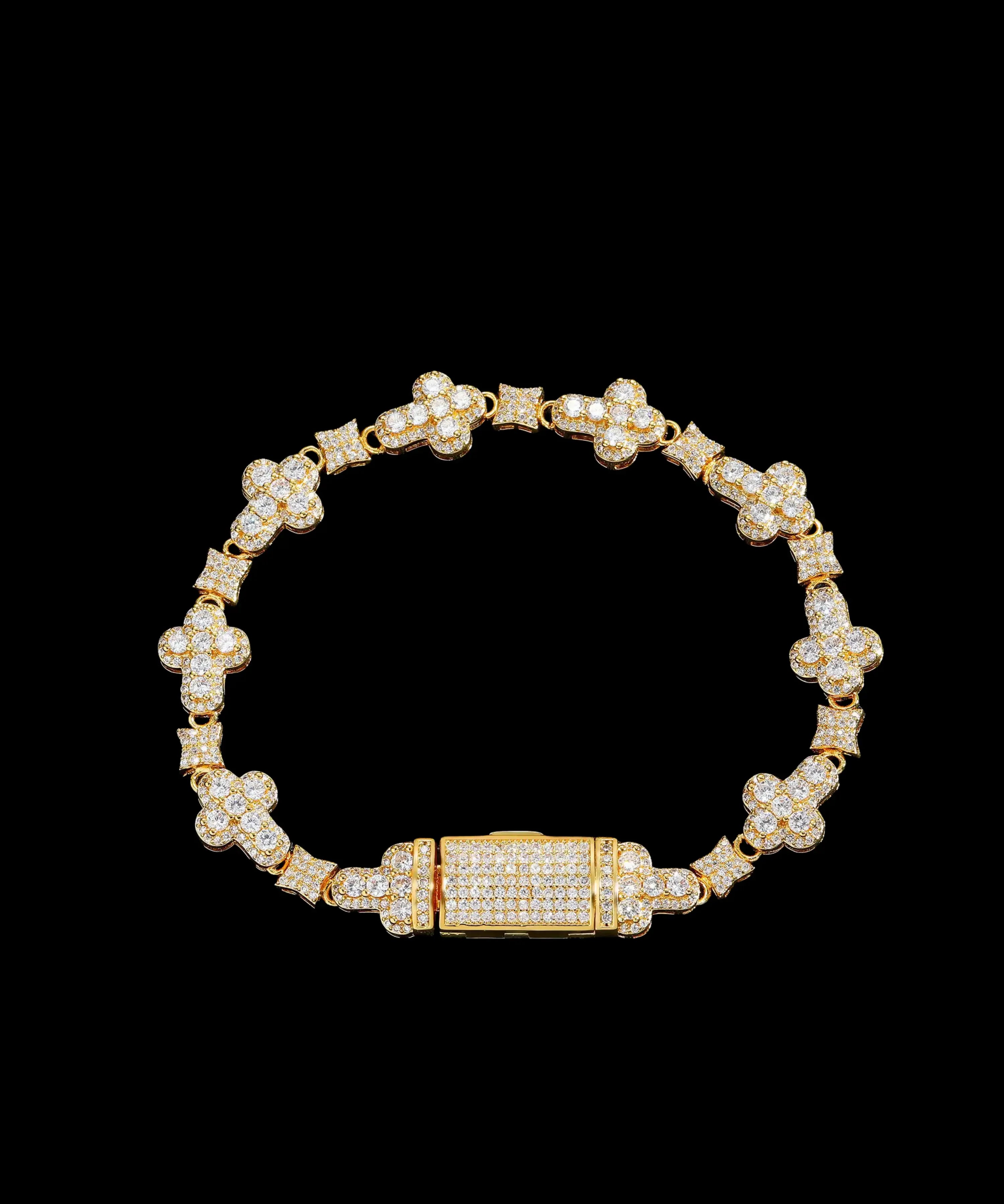 Clover Crystal Bracelet