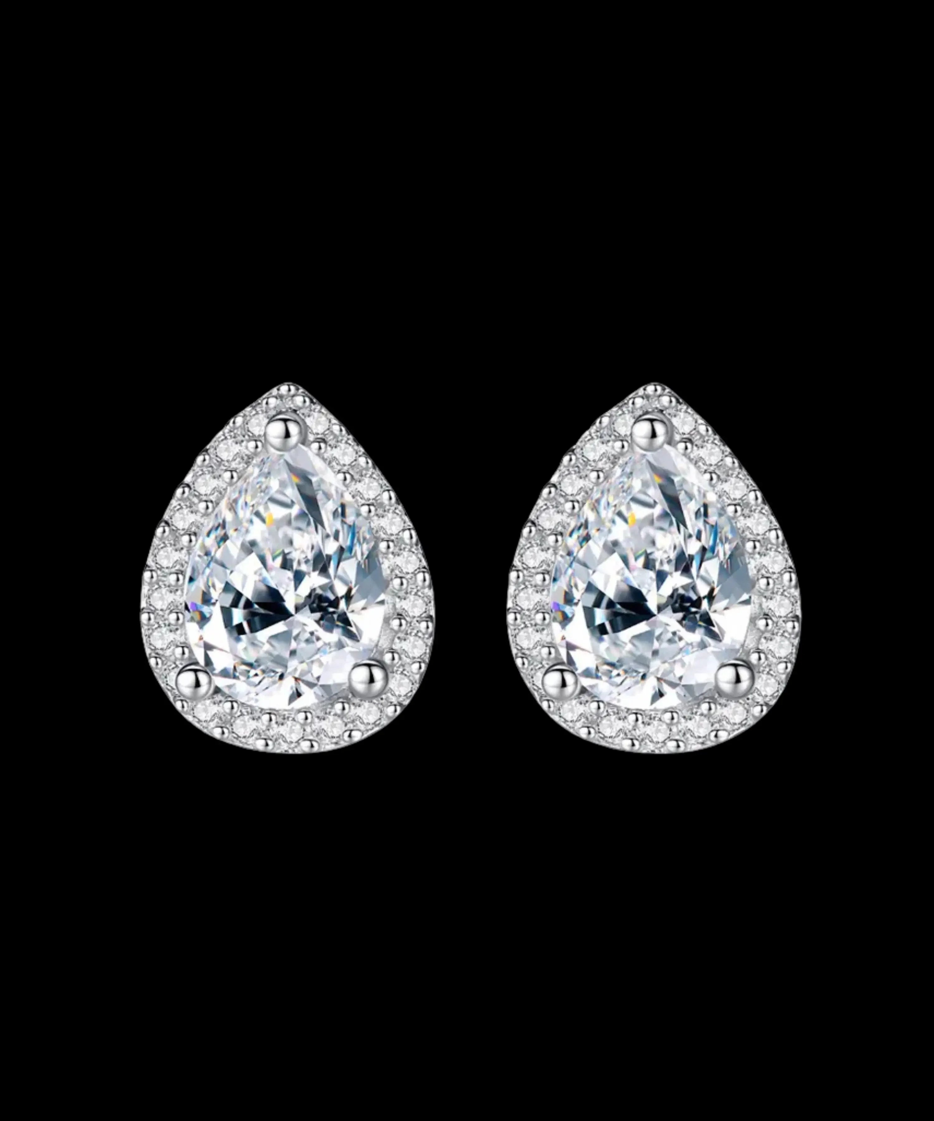 Tear Drop Earrings (S925) - iLLUSIA
