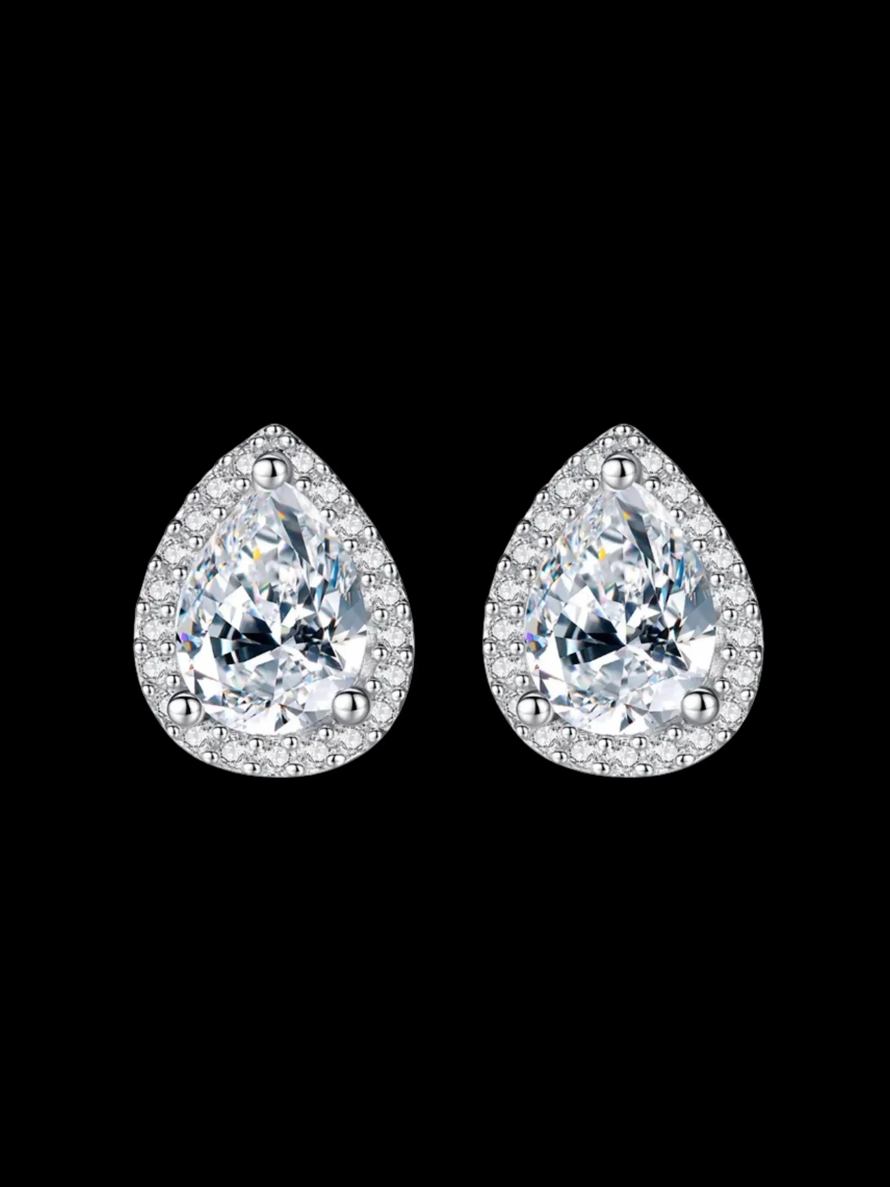 Tear Drop Earrings (S925) - iLLUSIA