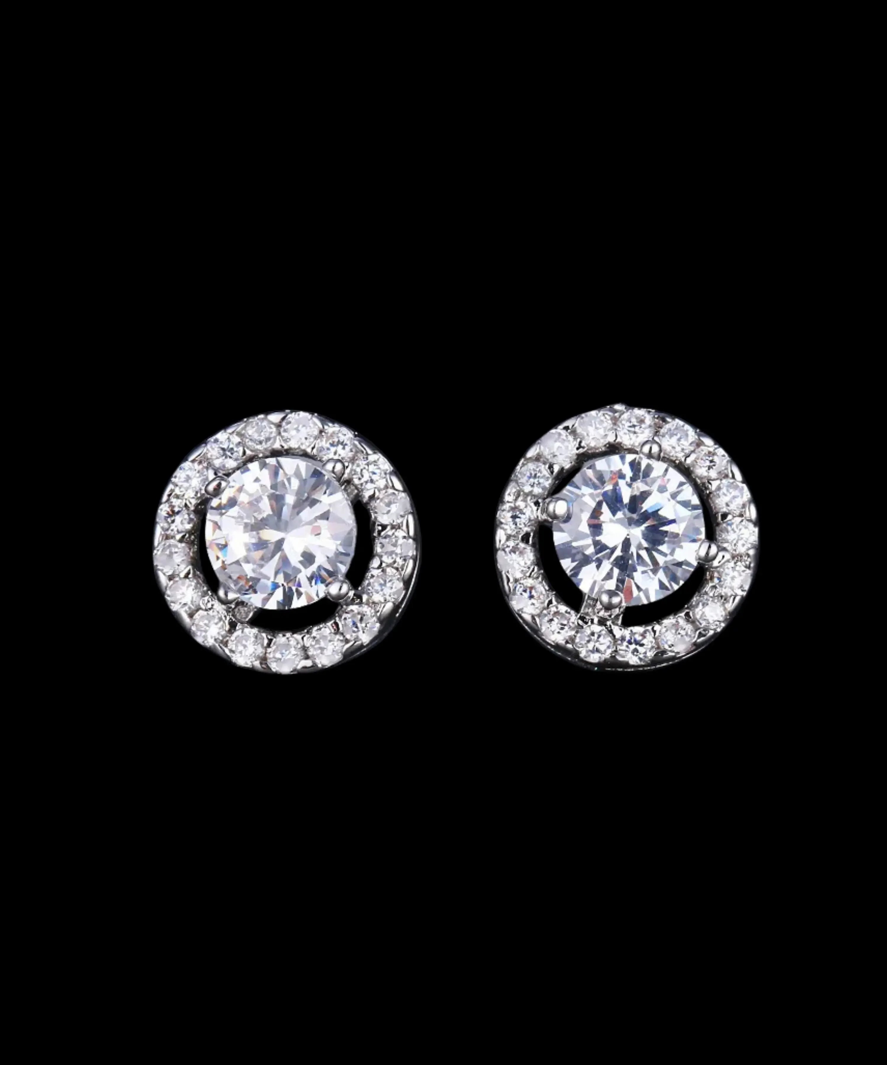 Halo Earrings (S925) - iLLUSIA
