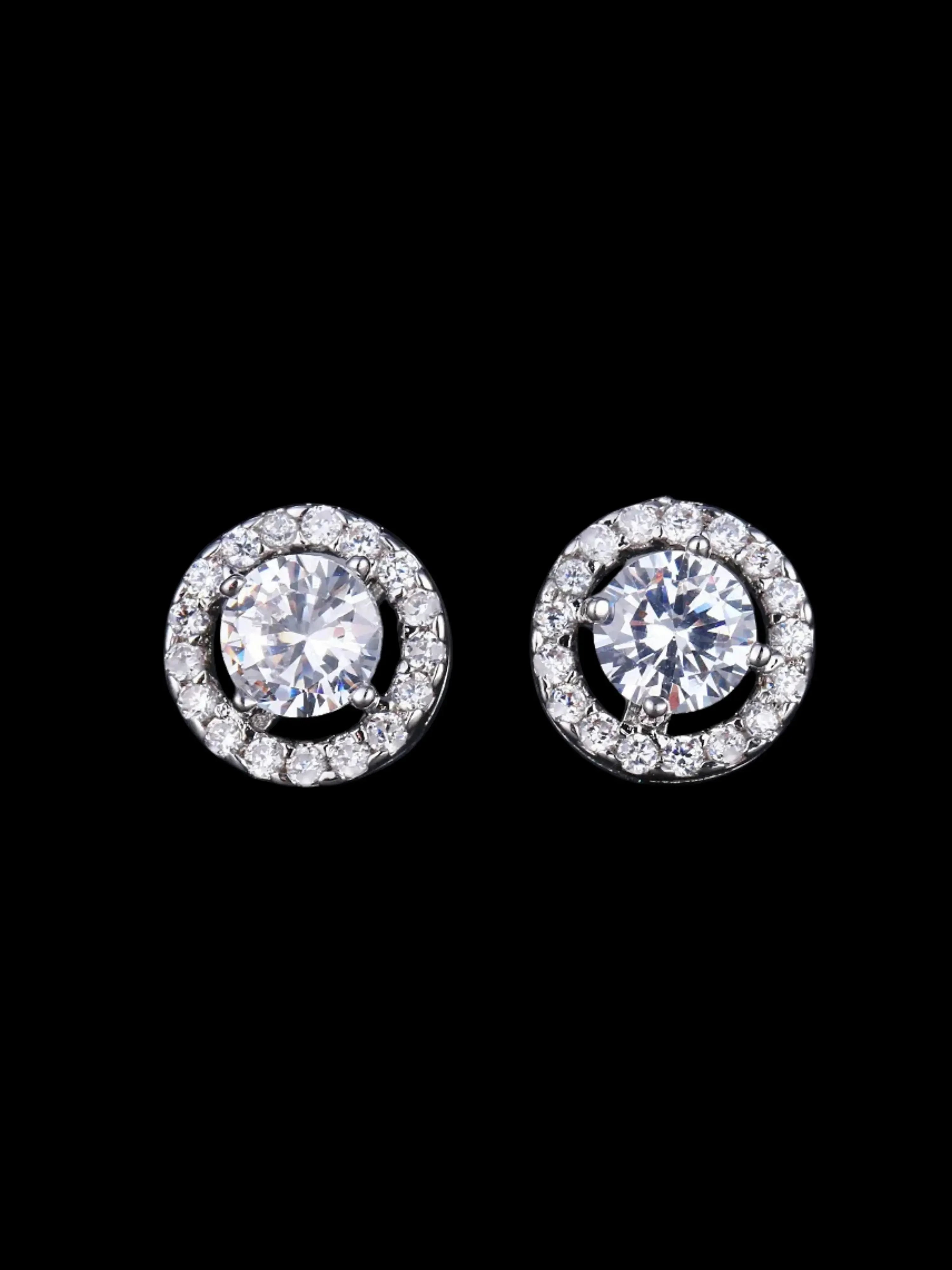 Halo Earrings (S925) - iLLUSIA