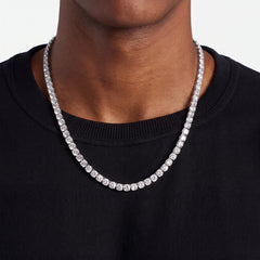 Tennis Chain - 4MM - Silver