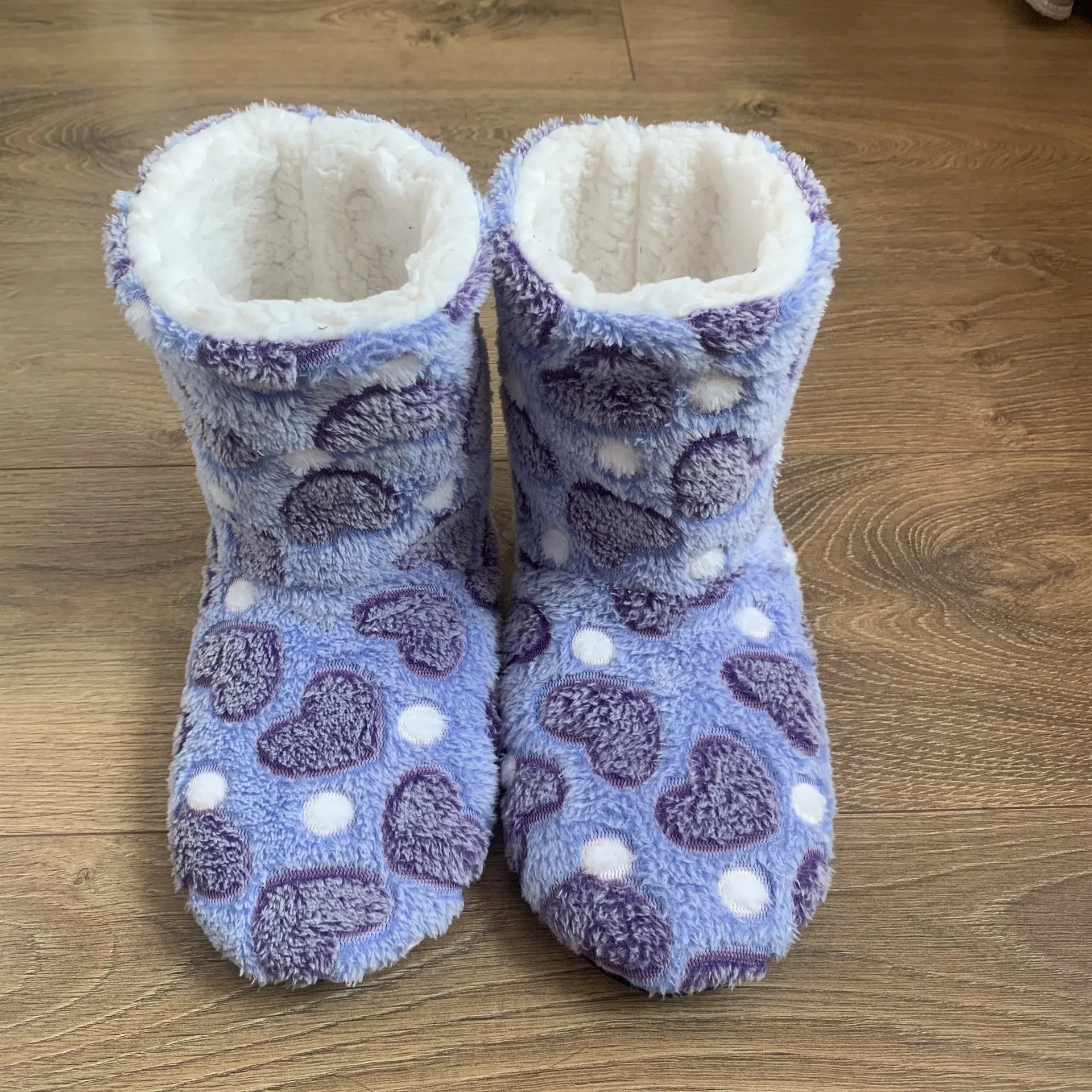 Women’s Plush-Lined High-Cut Boot Slippers — view 2