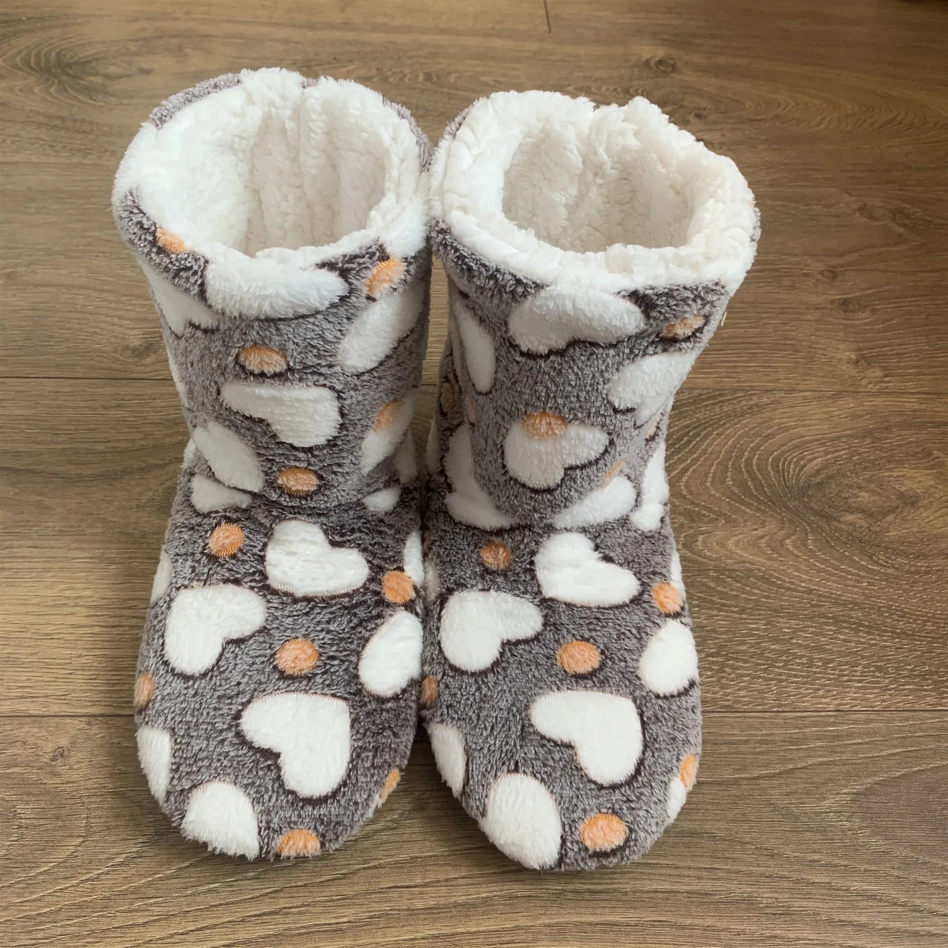 Women’s Plush-Lined High-Cut Boot Slippers — view 4