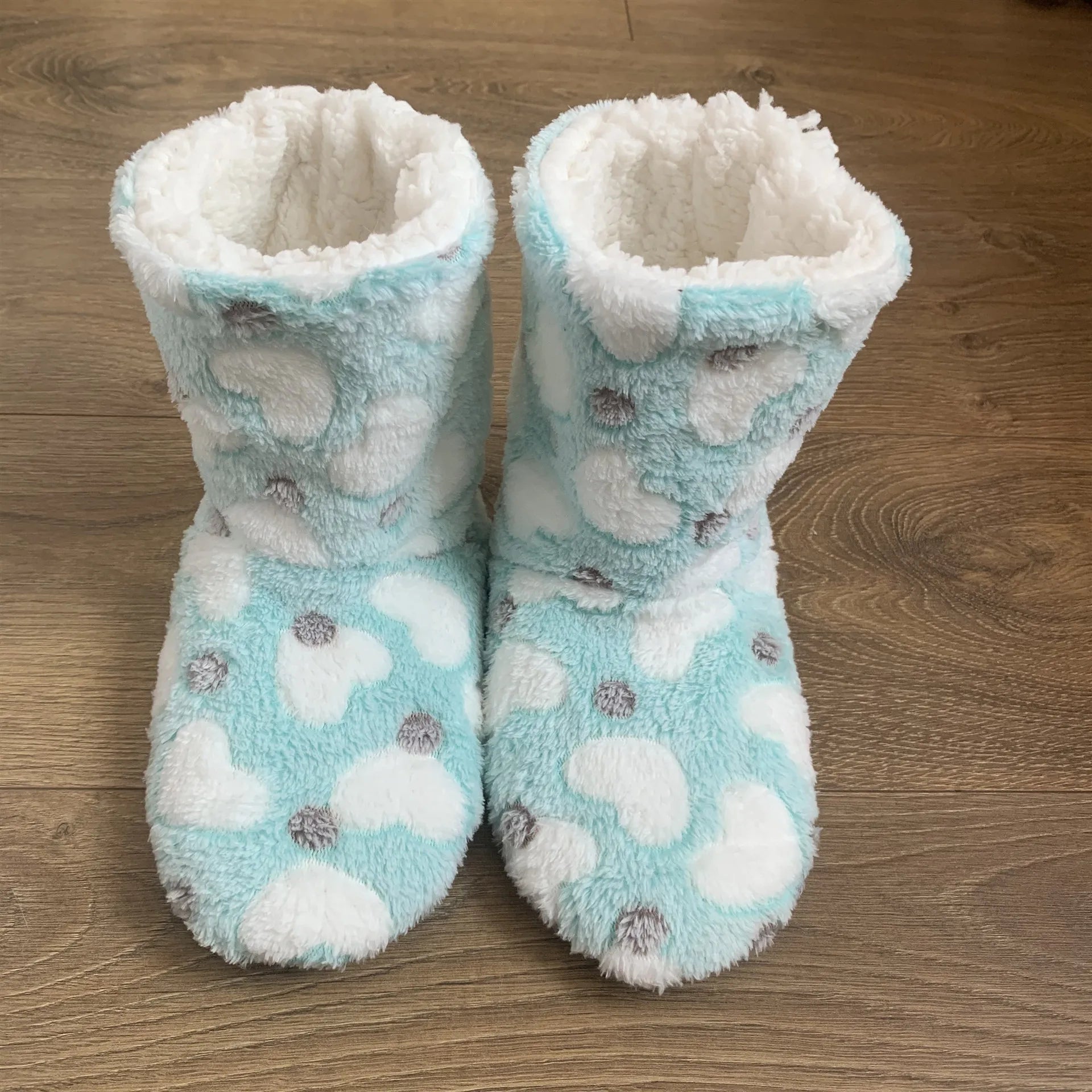 Women’s Plush-Lined High-Cut Boot Slippers — view 5