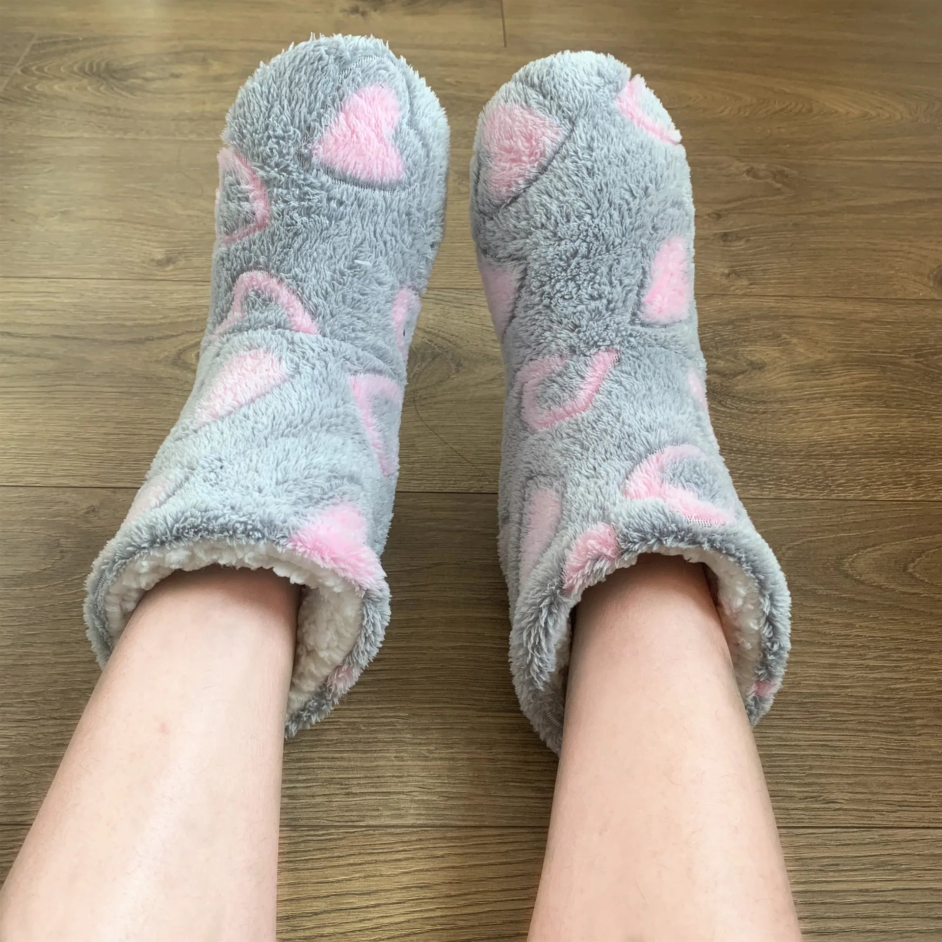 Women’s Plush-Lined High-Cut Boot Slippers — view 8