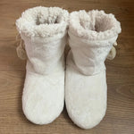 Women’s Pom-Pom Slipper Boots with Fold-Over Cuffs — view 1