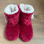 Women’s Pom-Pom Slipper Boots with Fold-Over Cuffs — view 3