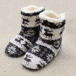 Women’s Festive Fold-Over Slipper Boots — view 2