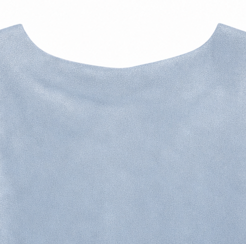 Loose-Fit Velvet-Look Cowl-Neck Dress — view 9