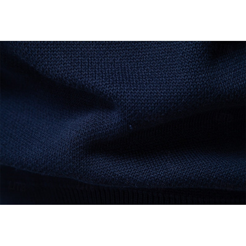 Fair Isle Zip-Up Cardigan with Stand Collar — view 8