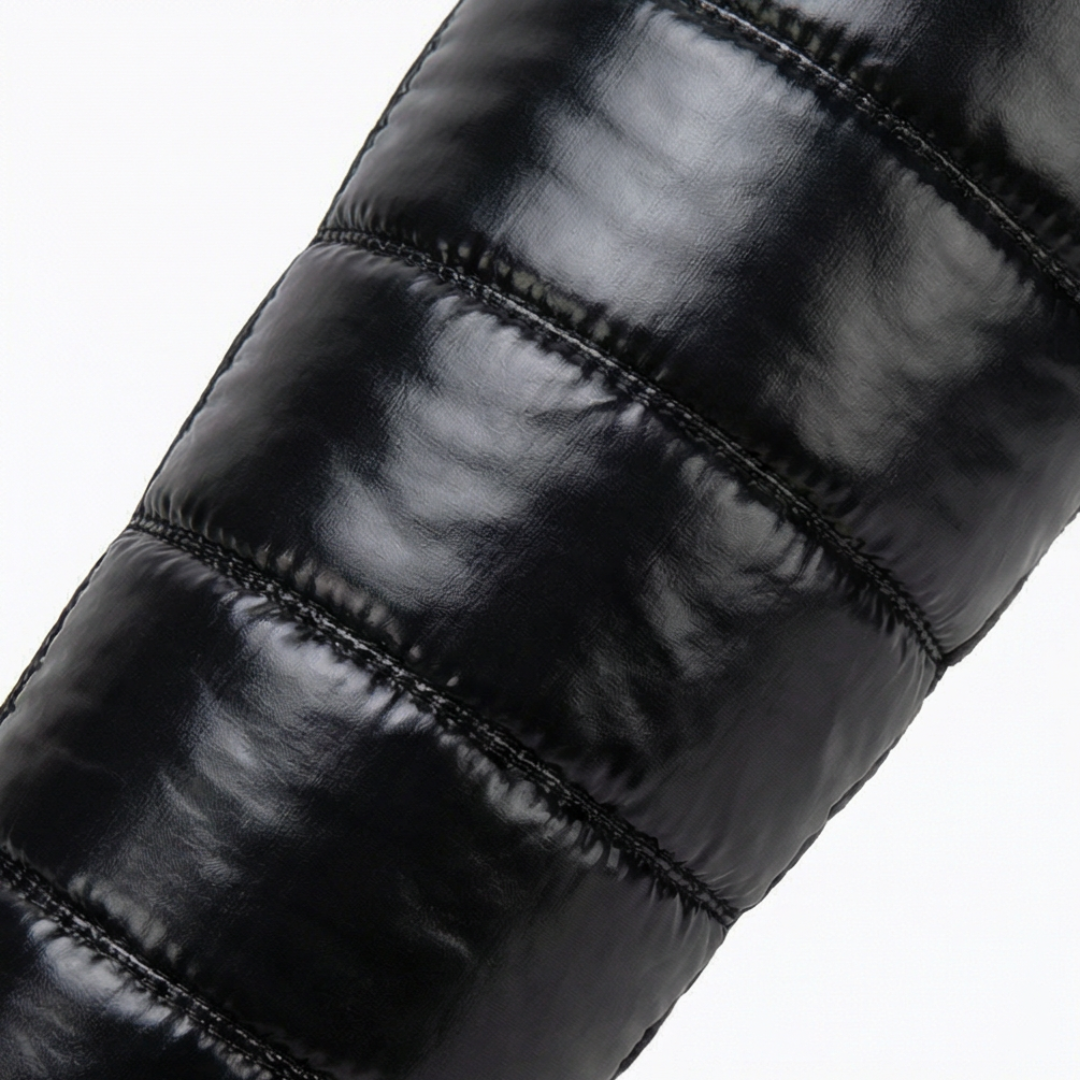 Women’s Quilted Over-the-Knee Boots with Fleece Lining — view 8