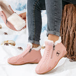Women’s Faux-Fur-Lined Zip-Up Ankle Boots — view 10