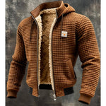 Men’s Quilted Hooded Jacket with Sherpa-Style Lining — view 5