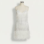 Women’s Sequin Spaghetti-Strap Cocktail Dress — view 2