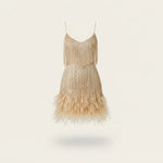 Women’s Sequin Spaghetti-Strap Cocktail Dress — view 3