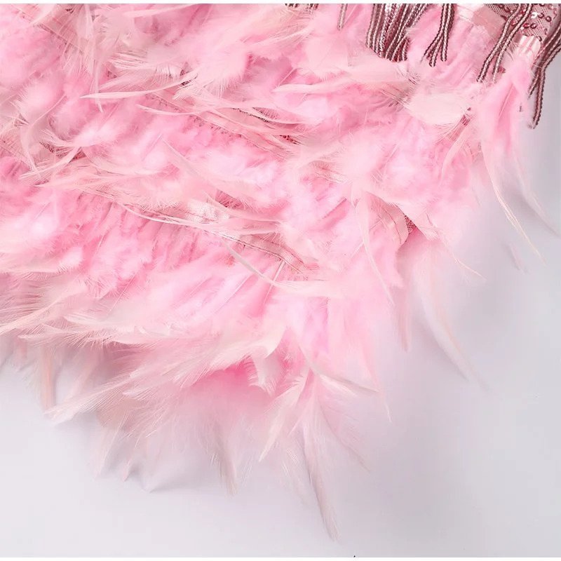 Women’s Sequin Spaghetti-Strap Cocktail Dress — view 5