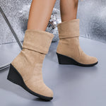 Women’s Slouch Wedge Mid-Calf Boots — view 2