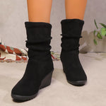 Women’s Slouch Wedge Mid-Calf Boots — view 4