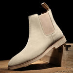 Men’s Suede Slip-On Chelsea Boots — view 3