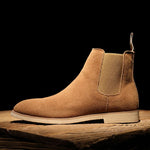 Men’s Suede Slip-On Chelsea Boots — view 4