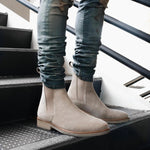 Men’s Suede Slip-On Chelsea Boots — view 10
