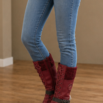 Knee-High Side-Zip Winter Boots — view 14