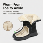 Women’s Quilted Faux-Fur-Lined Winter Boots — view 3