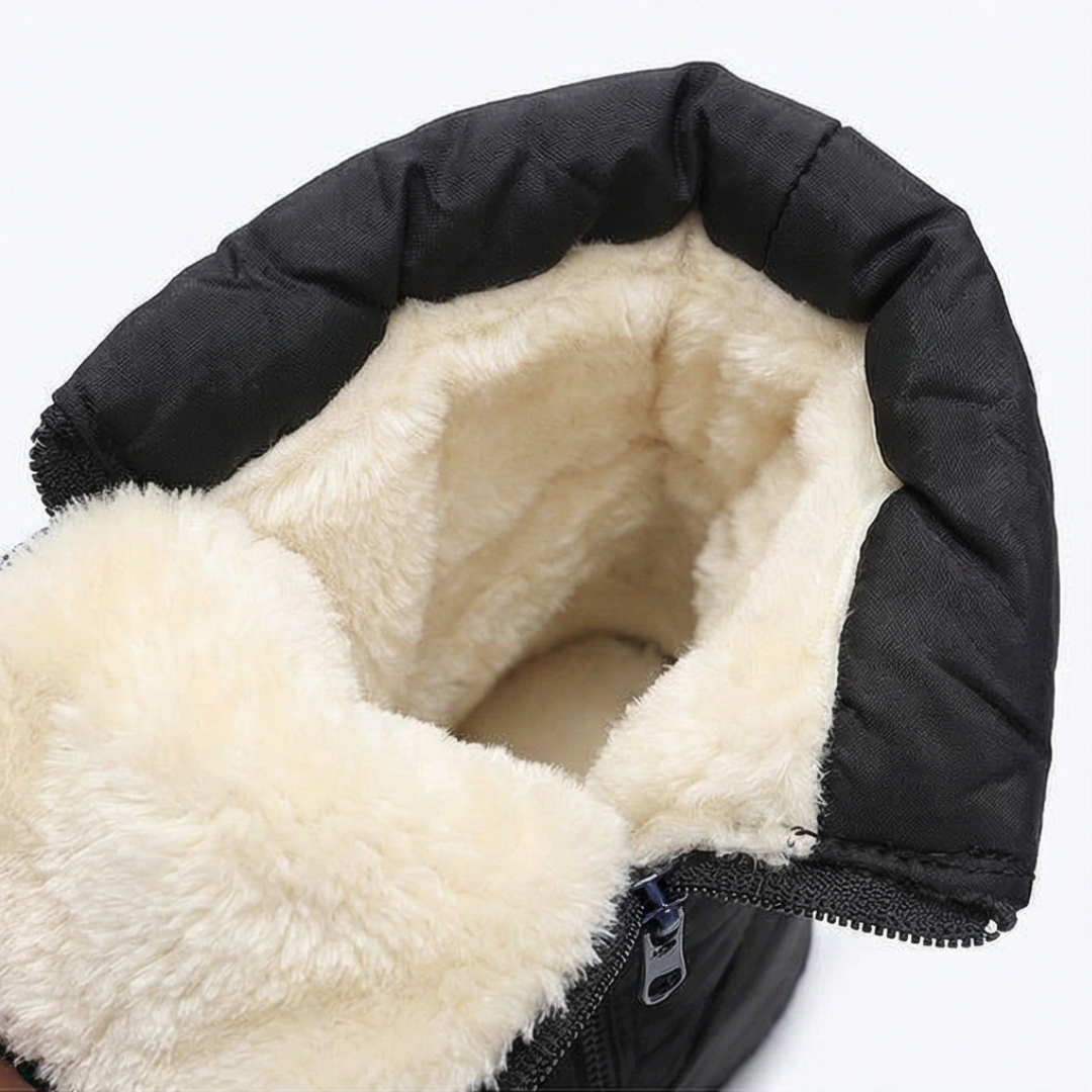 Women’s Quilted Faux-Fur-Lined Winter Boots — view 7