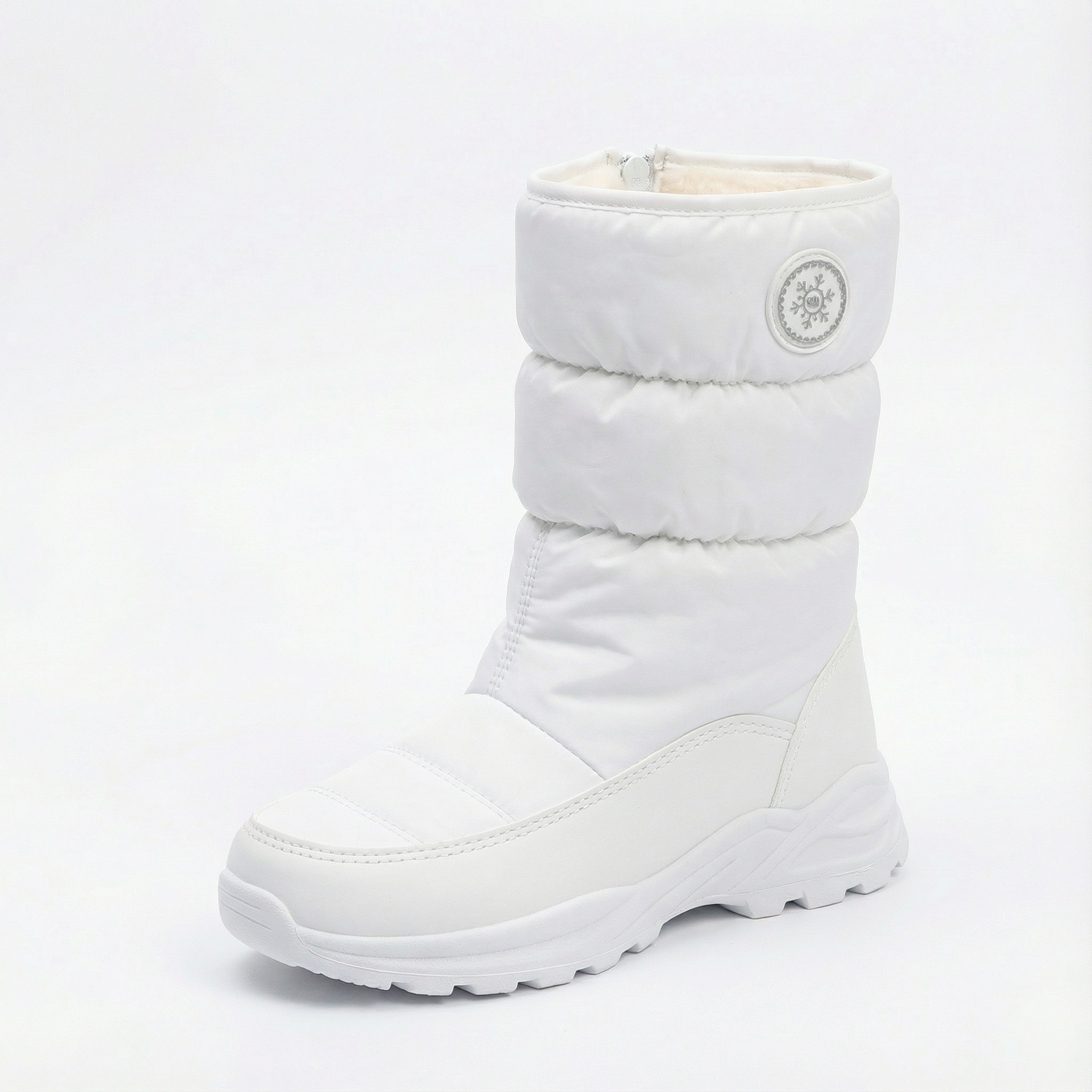 Women’s Quilted Faux-Fur-Lined Winter Boots — view 9