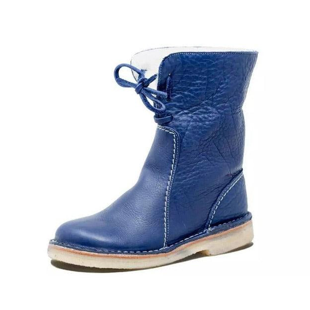 Women's Winter Boots with Fleece Exterior and Wool Lining — view 5