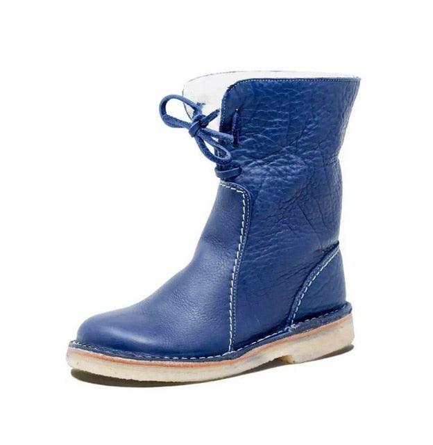 Women's Winter Boots with Fleece Exterior and Wool Lining — view 5