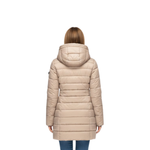 Women's Mid-Length Hooded Quilted Parka — view 7
