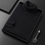 Men’s Ribbed Turtleneck Sweater — view 3