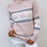 Snowflake Mock-Neck Sweater — view 2