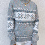Snowflake Mock-Neck Sweater — view 6