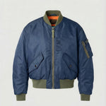 Men’s Padded Bomber Jacket with Ribbed Trims — view 2