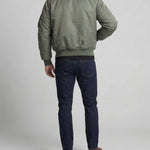 Men’s Padded Bomber Jacket with Ribbed Trims — view 5
