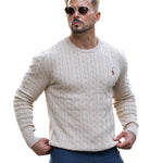 Men’s Cable-Knit Sweater — view 1