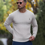 Men’s Cable-Knit Sweater — view 3