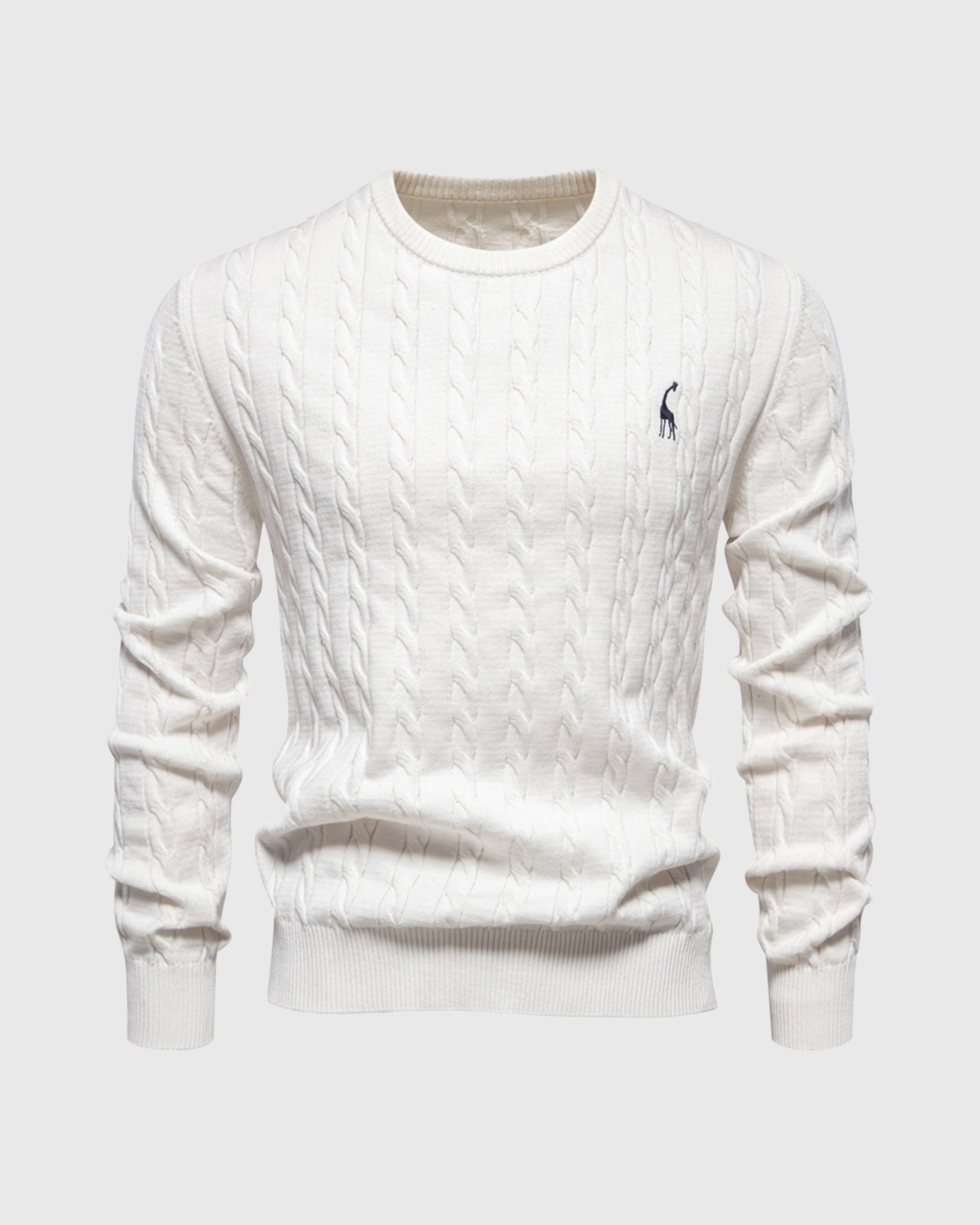 Men’s Cable-Knit Sweater — view 5