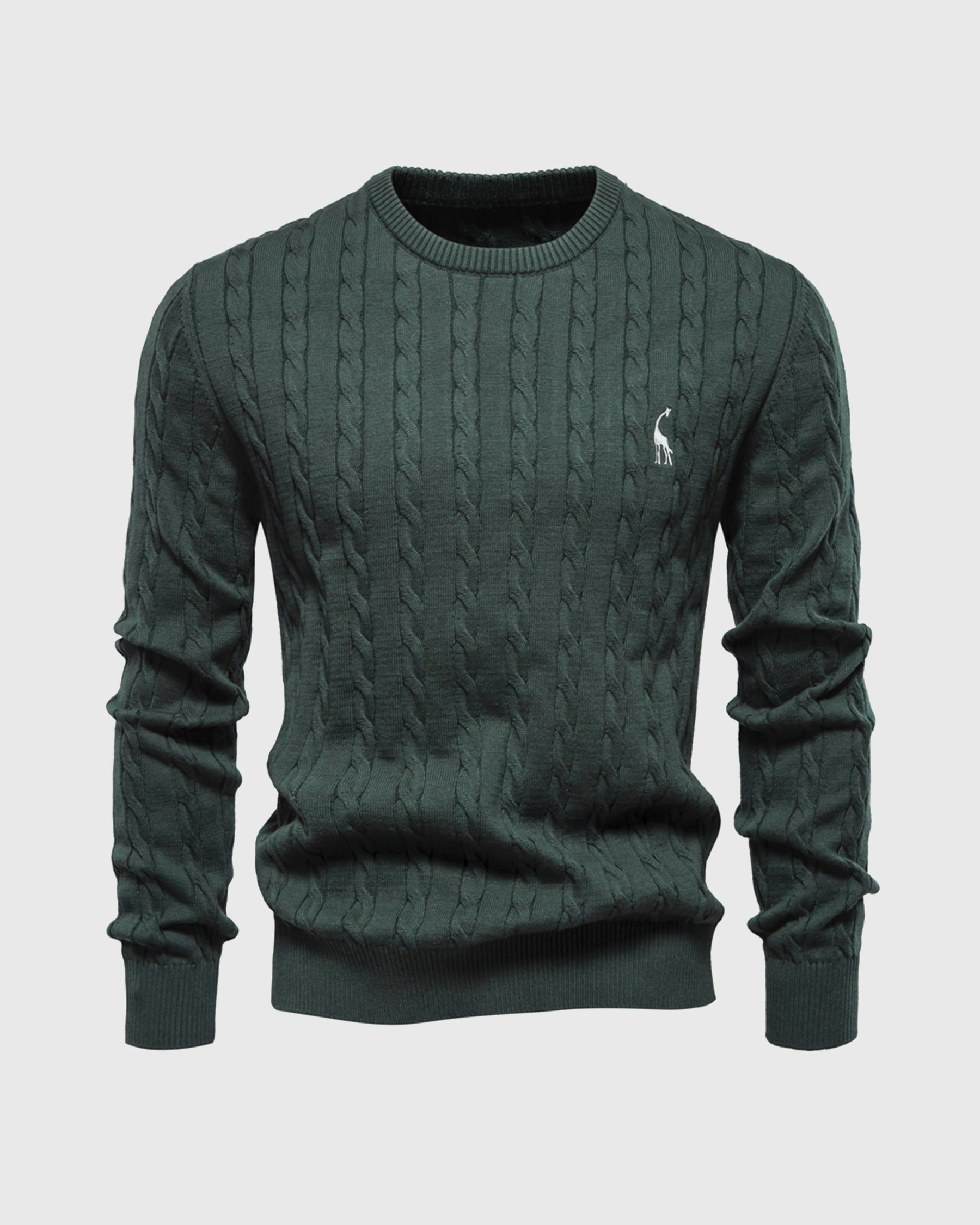 Men’s Cable-Knit Sweater — view 7