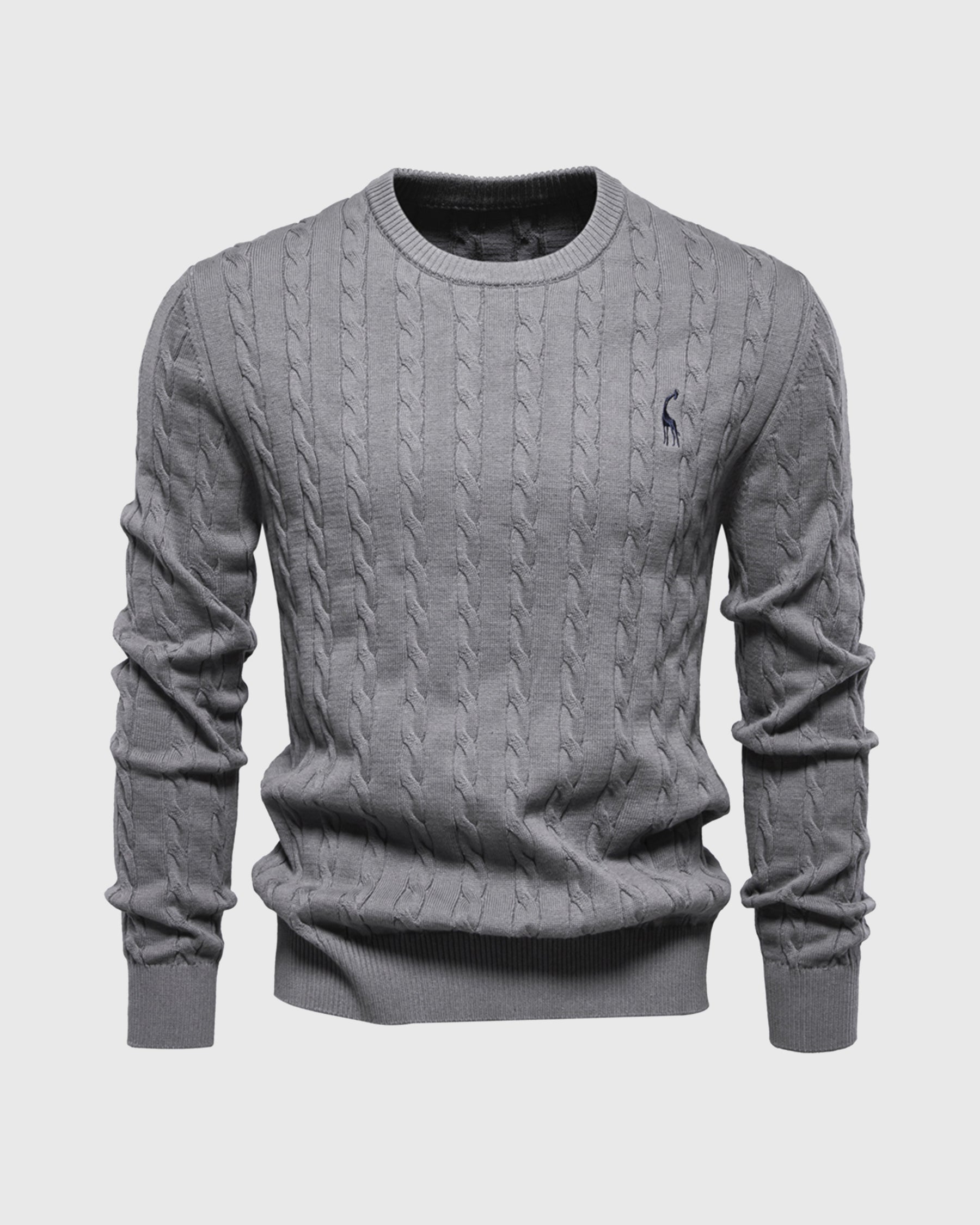 Men’s Cable-Knit Sweater — view 8